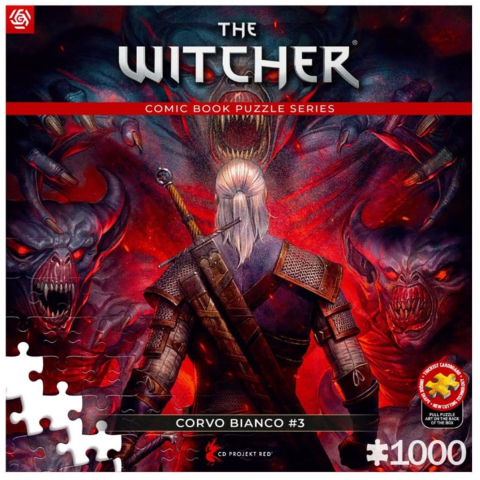 The Witcher Puzzle - Corvo Bianco (1000 pcs)