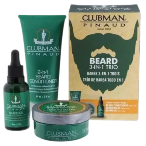 Clubman Pinaud Beard 3-in-1 Trio