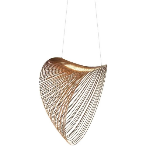 Illan LED hanglamp hout dimbaar Ø 100 cm Luceplan - Woonkamer - Designer - 1 lamp