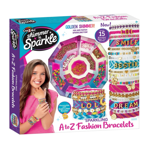 Shimmer N Sparkle Creatieve Speelset - Modearmbanden - Shimmer N Sparkle - OneSize - Knutselpakket