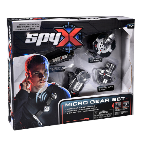 SpyX - Micro Tandwielset - Zwart/Zilver - SpyX - OneSize - Speelgoed
