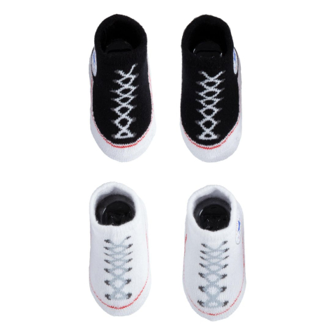 Converse Sokken - 2-pack - Zwart/Wit - Converse - 0-6 mnd - Sokken