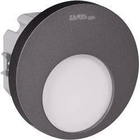 Zamel 02-221-32 Muna LED-wandinbouwlamp LED LED vast ingebouwd 0.42 W Grafiet