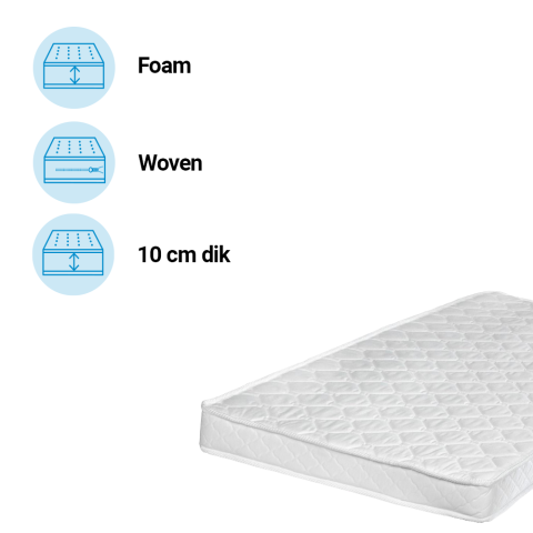 Matras Eenpersoons Best Sleep 90x190 Comfort Plus