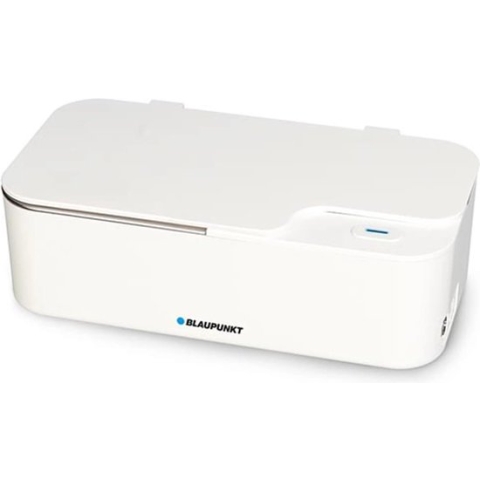 Ultrasone reiniger, 450 ml, 15 W, 48 kHz, wit, voor het nauwkeurig reinigen van sierraden, brillen, munten, sleutels,…