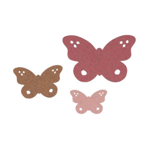 Wanddecoratie KidsDepot Vlinder Sanne 3st