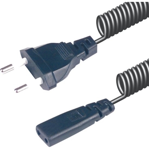 Scanpart scheerapparaat oplaad snoer 1.5 meter - Met stekker - Geschikt voor Braun Philips Remington Panasonic Wahl - Netsnoer - Laadsnoer - Oplader - Universeel