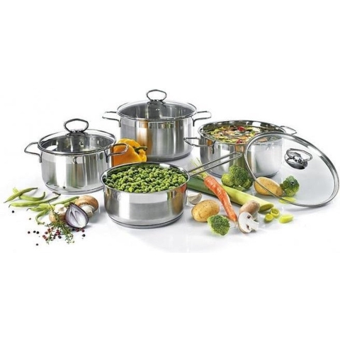 Krüger Haushaltswaren SM4 Manhattan Kookpotset 4-delig