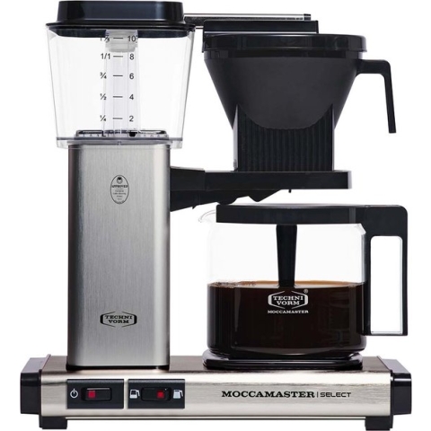 Moccamaster KBG Select - Koffiezetapparaat - Brushed – 5 jaar garantie