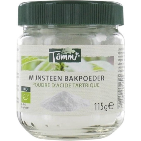 Tammi wijnsteen bakpoeder 115 gr