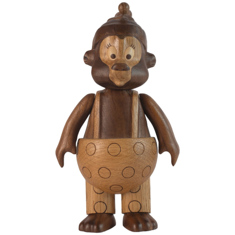 Boyhood Rasmus Klump - Oak Gerookt - Small - Boyhood - OneSize - Decoraties