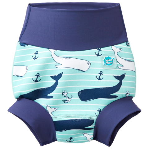 Splash About Zwemluier - Happy Nappy - Vintage Moby - Splash About - 3-6 mnd - Zwemluiers