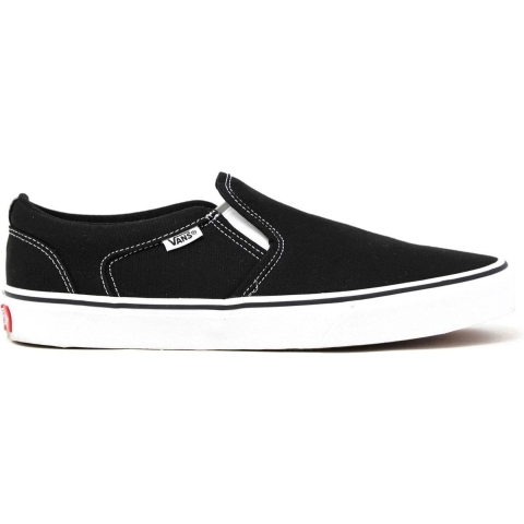 Vans Asher - Heren Instappers - Maat 42 - Zwart/Wit