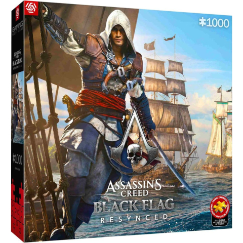 Assassin's Creed Black Flag Puzzle - Black Flag Resynced (1000 pieces)