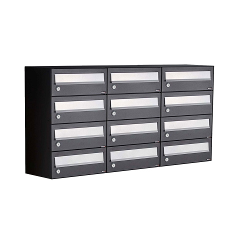 Allux Hive Set 3-Breed, 4-Hoog Zwart - 40030070_3x4