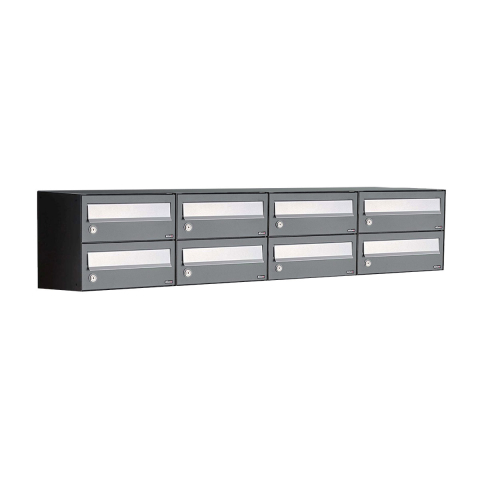 Allux Hive Set 4-Breed, 2-Hoog Antraciet - 40030065_4x2