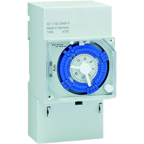 Enzo Schakelklok op din rail analoog Paladin - 8364300