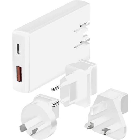 Maxtrack MQ5L Reislader 65 W USB-A, USB-C