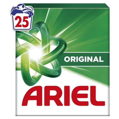 6x Ariel Waspoeder Original 25 Wasbeurten 1,25 kg
