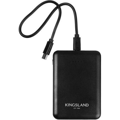 Powerbank Kingsland Zwart | Maat: One size