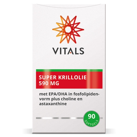2x Vitals Super Krillolie 590mg 90 softgels