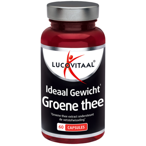 6x Lucovitaal Groene Thee Ideaal Gewicht 60 capsules