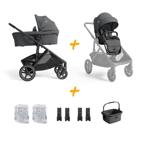Kinderwagen Joie Signature Versiti Ebony
