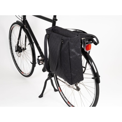 Enkele fietstas Bella Tote Bag AVS 13L Black Leaf