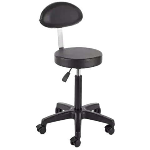 Efalock Salon Kruk Fade Zwart Medium