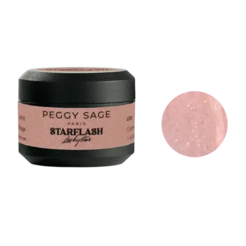Peggy Sage Starflash Cover-Up Gel Lucky Star