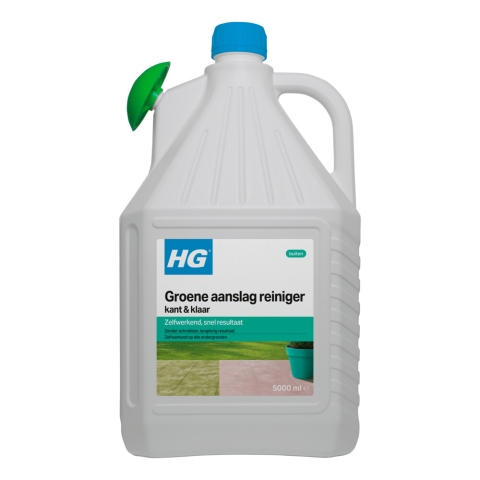 2x HG Groene Aanslag Reiniger Kant & Klaar tot 50m2 5 liter