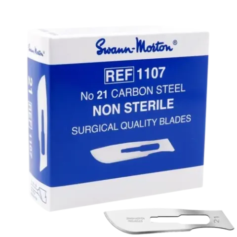 Swann-Morton Mesjes Niet Steriel - 100st 21