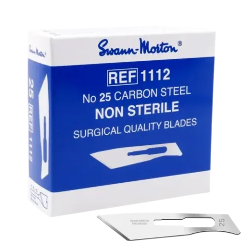 Swann-Morton Mesjes Niet Steriel - 100st 25