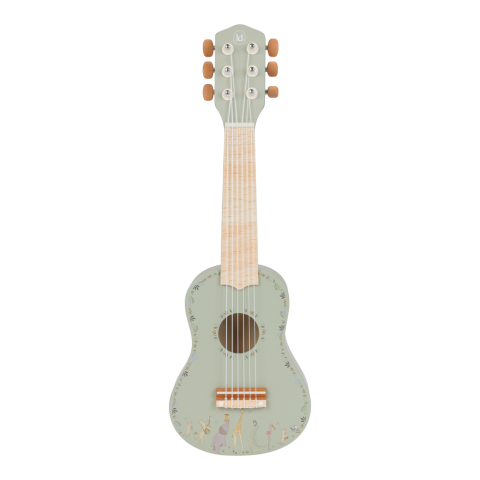 Gitaar Little Dutch Hout Safari Friends Groen