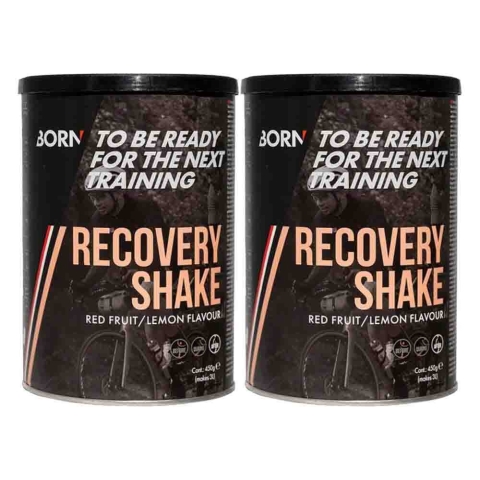 2x Born Shake Recovery Supple Redfruit Lemon 450 gr