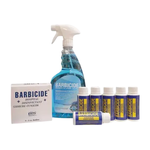 Barbicide Desinfectievloeistof + Sprayer 6x60ml