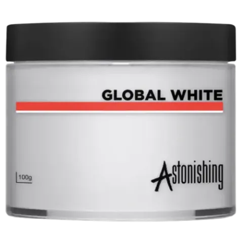 Astonishing Acrylic Powder Global White 100gr