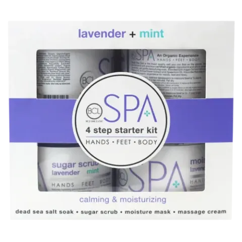 BCL SPA 4 Step Starter Kit Lavender + Mint