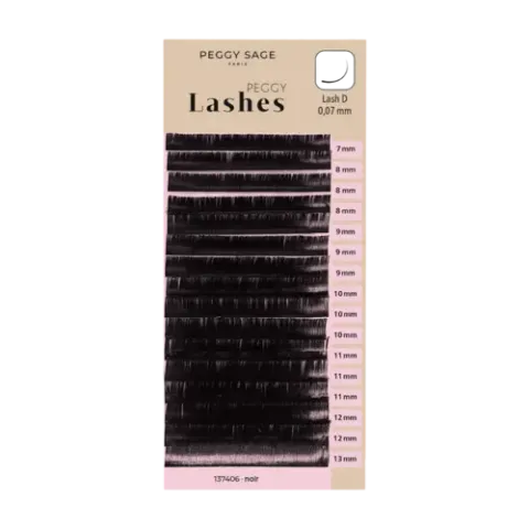 Peggy Sage Russian Volume Eyelash Extensions For Combining - Lash D - 0,07mm 7 - 13mm