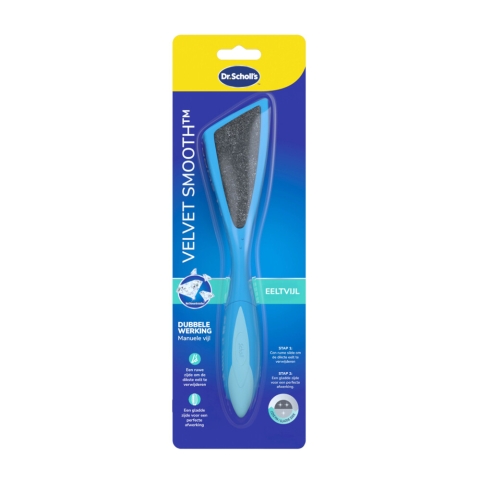 3x Dr. Scholl's Velvet Smooth Voetvijl Diamantkristallen