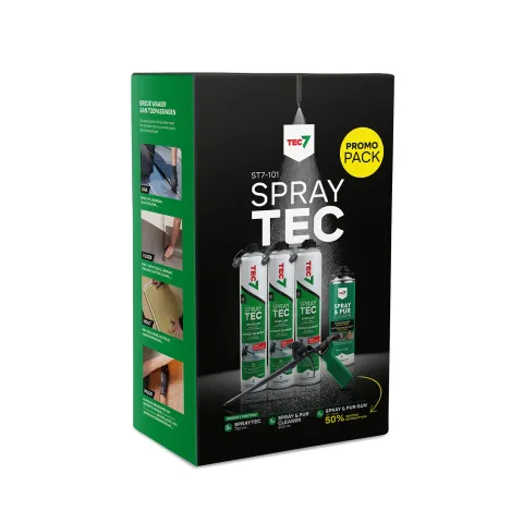 TEC7 Starterskit ST7-101 Spraytec (3x 750ml, Reiniger En Gun)