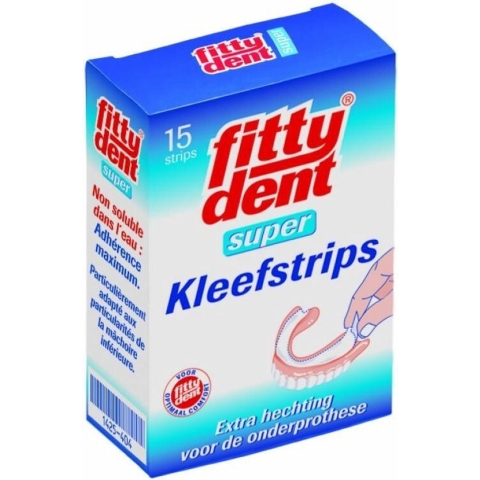 Fittydent Kleefstrips
