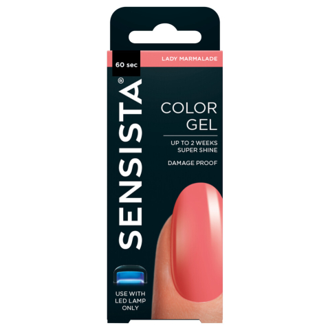 6x Sensista Color Gel Lady Marmalade 7,5 ml