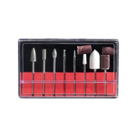 Peggy Sage Elektrische Vijl Diamant Opzetstukken Set 8 attachments