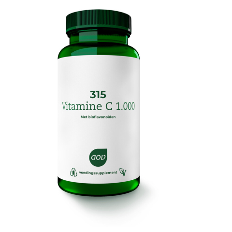 2x AOV Vitamine C 1000 mg 315 60 tabletten