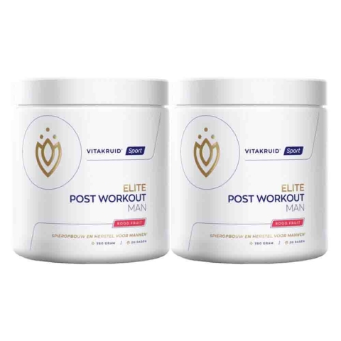 2x Vitakruid Post Workout Elite Man 360 gr