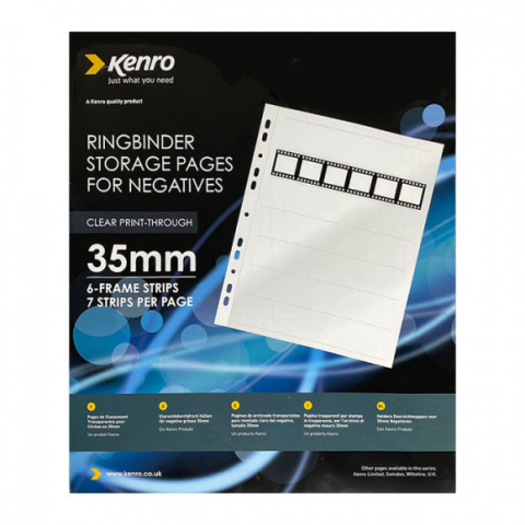 Kenro Negatiefbladen 35mm Acetaat 25 stuks