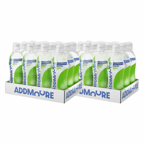 2x Addmoore Electrolyte Water Apple 12 x 500 ml