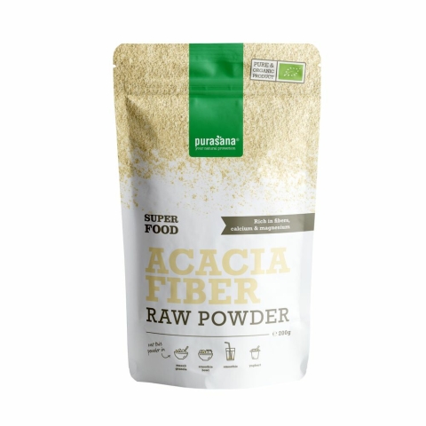 3x Purasana Acacia Fiber Biologisch 200 gr