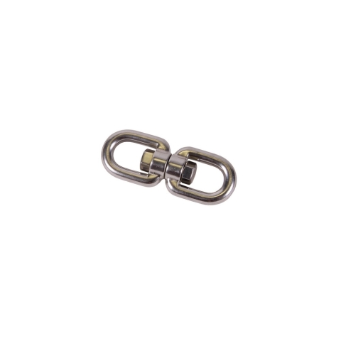 Dubbele oogwartel RVS 10mm